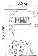 FIAMMA F45 S-260 cm Deep Black-Tente VW T5 T6 T6.1