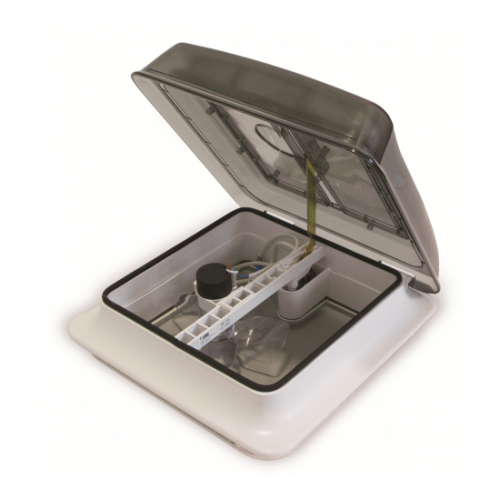 FIAMMA Turbo Vent Fanlı 28x28 cm Kristal Heki Tavan Havalandırma