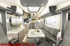 ILSE TECHNIK 5982SS10 360° Dönebilen İleri Geri Kaydırmalı Karavan Masa Ayağı