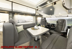 ILSE TECHNIK 5982SS10 360° Dönebilen İleri Geri Kaydırmalı Karavan Masa Ayağı