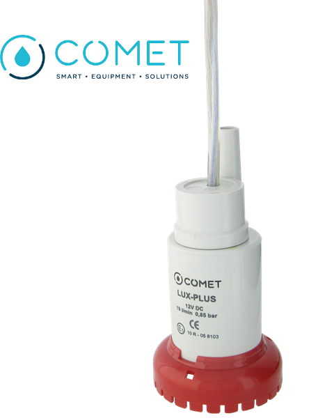 COMET LUX-PLUS 12V 19L/dk 0,85bar Karavan Dalgıç Pompası