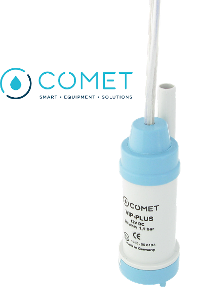 COMET VIP-PLUS 12V 20L/dk 1,1 Bar Karavan Dalgıç Pompası