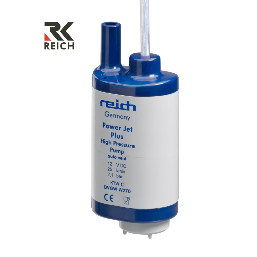 RK REICH POWER JET PLUS 12V 25L 2,1Bar Basınçlı Dalgıç Su Pompası