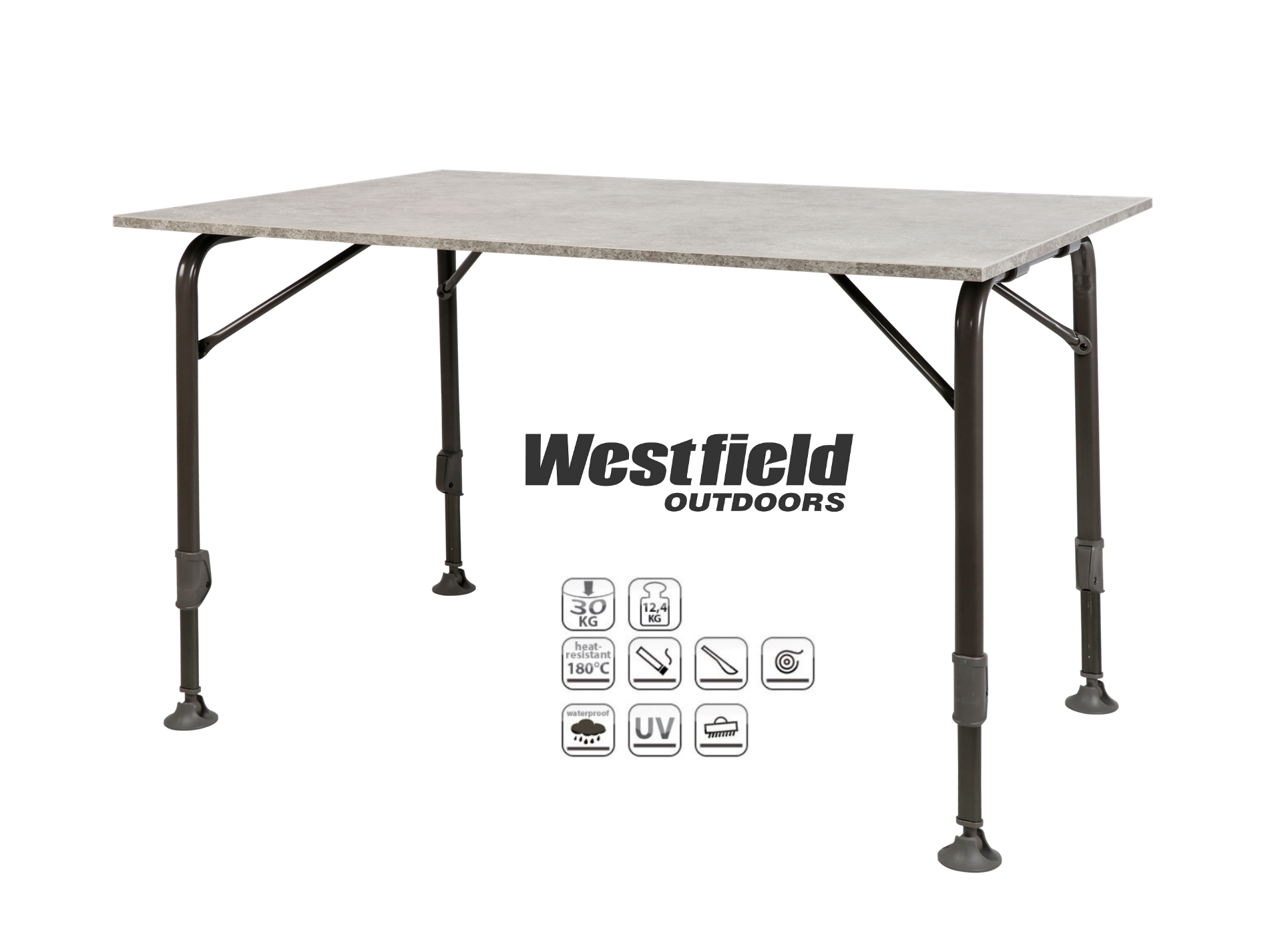 WESTFIELD KAMP MASASI MODERNA 120 X 80 CM AVANTGARD SERİSİ