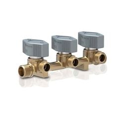 TRUMA veya GOK VK3 Üçlü 8mm Gaz Dağıtım Vanası