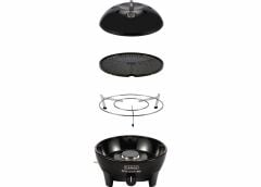 CADAC CİTİ CHEF 40 Siyah 40cm Portatif Gazlı Barbekü