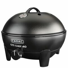 CADAC CİTİ CHEF 40 Siyah 40cm Portatif Gazlı Barbekü