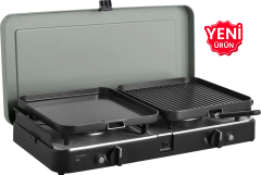 CADAC 2 COOK 3 PRO DELUXE - Portatif 2 li Gazlı Ocak + Izgara