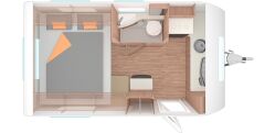 ILSE TECHNIK ÇEKME KARAVAN İÇİN ASANSÖRLÜ YATAK 201 x 148