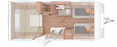 ILSE TECHNIK ÇEKME KARAVAN İÇİN ASANSÖRLÜ YATAK 201 x 148