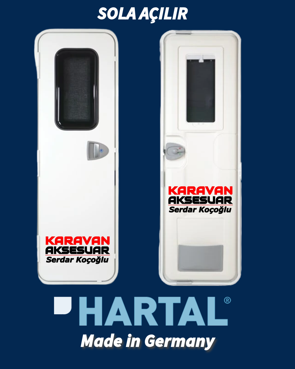 HARTAL Karavan Kapısı Model 2 (Sola Açılır)