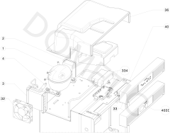 DOMETIC RC 10.4 T90-ÇEVİRME DÜĞMESİ-403I