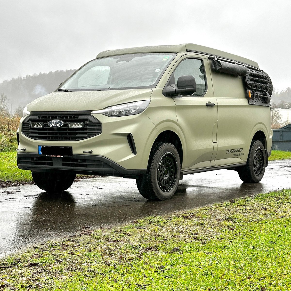 TWIN-MONOTUBE-PROJEKT-AT-HD FORD TRANSIT CUSTOM 8,5x18-6x120-ET:50