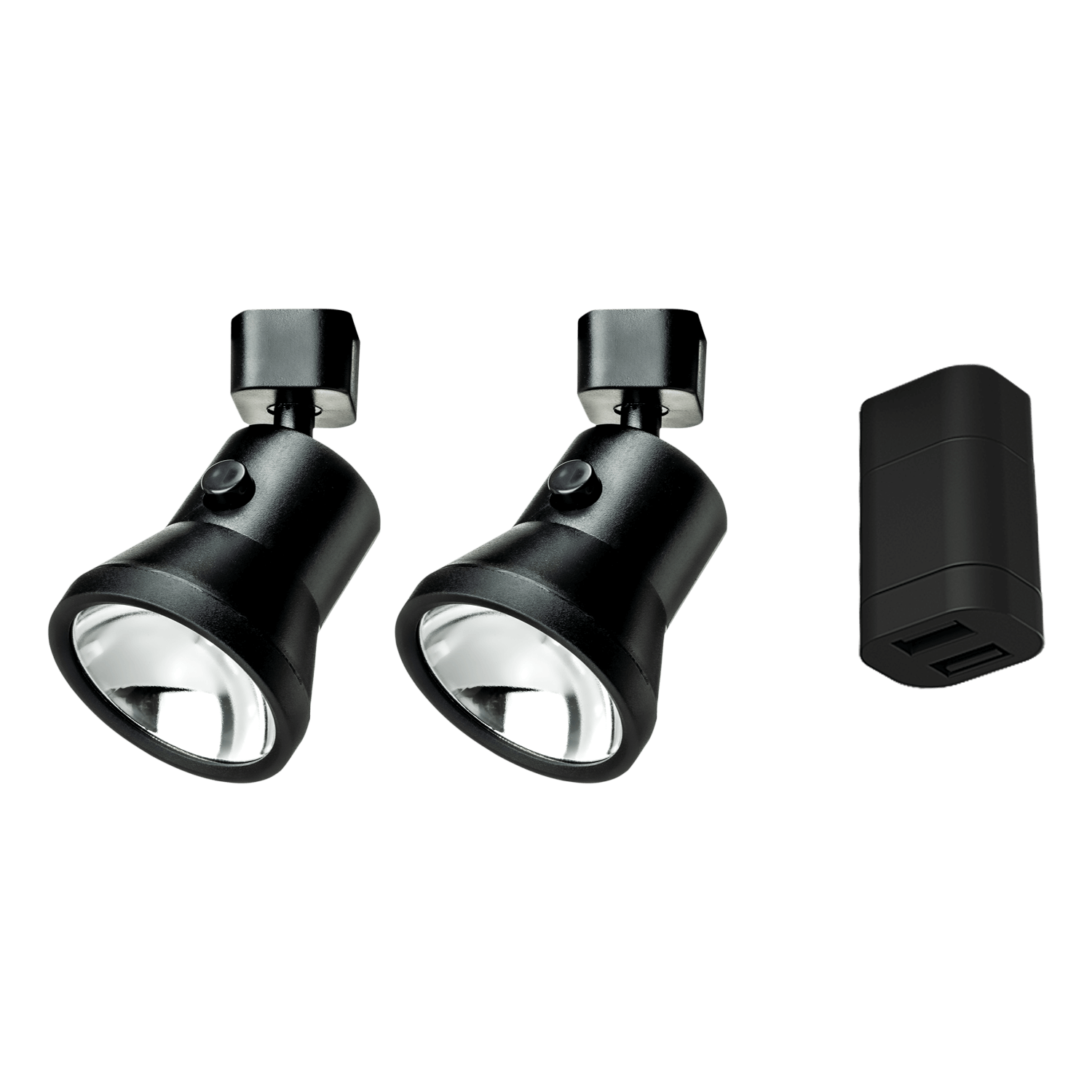 STARTER SETİ – 2x LANCİANO RAYLI SPOT LAMBA BÜYÜK + 1xUSB
