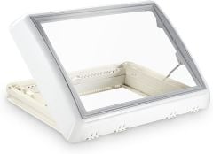 DOMETIC Midi Heki Style 50x70  Beyaz-Karavan Tavan Havalandırma Heki-Çevirme Kollu