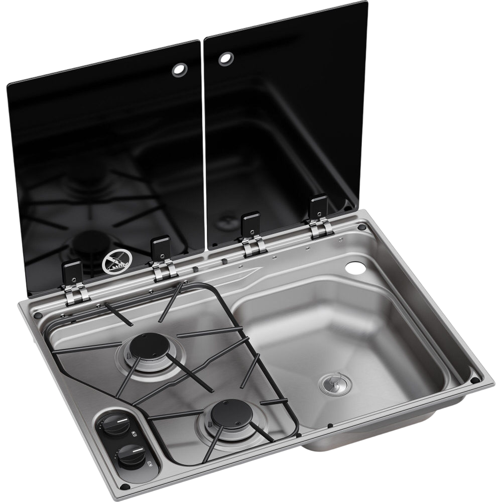 DOMETIC CV1600G-KOMBİNASYONLU OCAK&EVYE